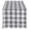 DII® 72" Heavyweight Check Fringed Table Runner